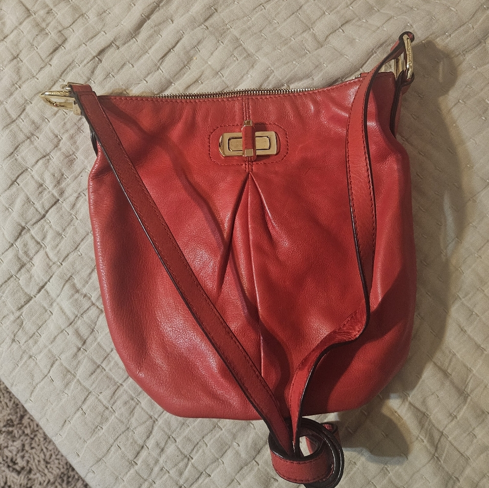 B Makowsky Leather Bag